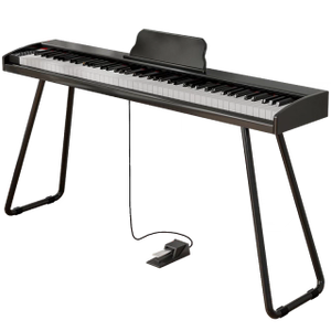 เปียโนดิจิตอล B-119 88 คีย์ แบบไวต่อแรงกด  ลายไม้ PVC พร้อมอินเทอร์เฟซ MIDI สำหรับผู้เริ่มต้น ผู้ใหญ่ สอบ และการสอน - Product Image 3