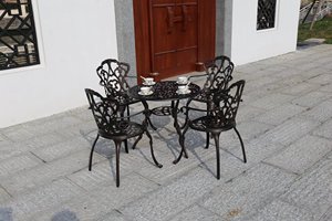 Ast-mesas y sillas impermeables de aluminio para exteriores, protector solar para terraza al aire libre, patio, jardín y balcón - Product Image 6
