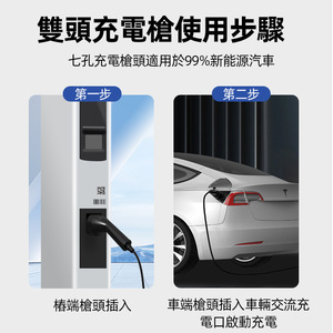 สายชาร์จรถยนต์ไฟฟ้ามาตรฐานยุโรป IN ROME Type 2 GB/T AC 32A 7KW 11KW 22KW - Product Image 3