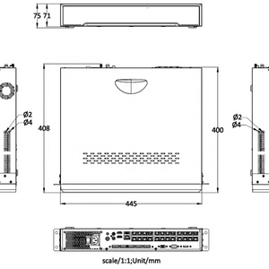 DS-7732NI-M4/24P -- 4SATA 32MP 8K INPUT 32CH 24PoE DeepinMind NVR (Version sans logo) - Product Image 4