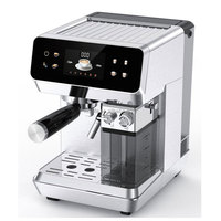 Machine à café expresso Aifa 20 bars, machine à café professionnelle PID, machine à expresso numérique intelligente avec moulin intégré