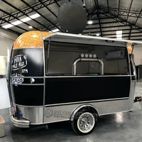 Remorque de crème glacée Mobile, livraison gratuite, barre Mobile, camion Taco, biscuits, chariot à café