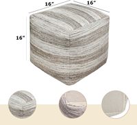 Tabourets carrés en matériaux de meilleure qualité Pouf pouf pouf en cube carré au design simple nouveau mobilier de maison moderne