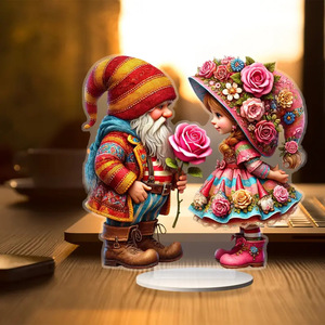 Ornements décoratifs créatifs en acrylique LOVE adaptés au salon <span class=keywords><strong>chambre</strong></span> décoration cadeaux ornements de décoration de maison bon marché - Product Image 4