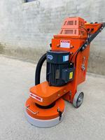 Ponceuse à béton 380V 350mm avec aspiration intégrée, prix usine, polisseuse 14 pouces à vendre
