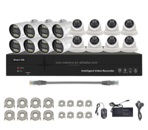 Enregistreur vidéo réseau, caméra CCTV, <span class=keywords><strong>surveillance</strong></span> vidéo, <span class=keywords><strong>kit</strong></span> système NVR PoE 16 canaux - Product Image 4