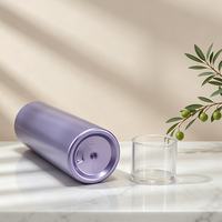 Botol Semprot Kosmetik Plastik PET Silinder 100ml untuk Toner, Pembersih Wajah & Penghapus Makeup Model 29 Buatan Cina
