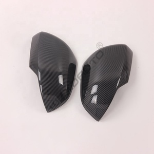 Cubiertas Decorativas para Espejos Retrovisores Exteriores WZXD, Accesorios con Acabado de Fibra de Carbono para Triton L200 2019 2020 - Product Image 6