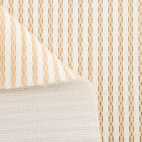 Tissu polyester tissé smocké désulfuré pour gilet tactique, tissu technique pour blazer avec empiècements en maille, bannière, serre