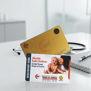 Tarjetas de <span class=keywords><strong>Seguro</strong></span> Médico/Saludable Personalizadas, Impresas en PVC, Resistentes al Agua, para Membresías Empresariales - Product Image 1