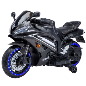 <span class=keywords><strong>Moto</strong></span> électrique pour enfants personnalisable, avec musique, lumières et roues d'apprentissage - Product Image 1