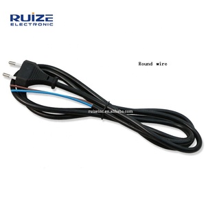 Điện hai phẳng cắm dây tiêu chuẩn Châu Âu cuối Trần D01 hộ gia đình Cáp 2/1.8 m - Product Image 1