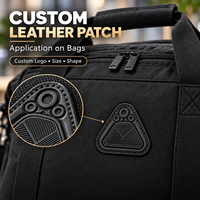Étiquettes en cuir PU personnalisées directement de l'usine pour jeans, vêtements, chapeaux, patchs à logo en relief, étiquettes à coudre sur les vêtements