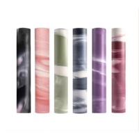 Tapis de yoga en caoutchouc naturel PU personnalisé pour studio de Pilates, tapis de yoga écologique en PU pour la remise en forme