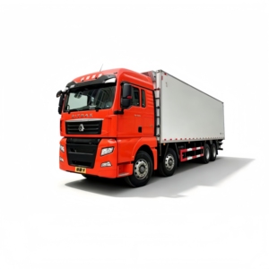Camion frigorifique diesel manuel 8x4 robuste avec groupe frigorifique international pour la logistique de la chaîne <span class=keywords><strong>du</strong></span> froid, haute capacité - Product Image 6