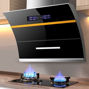 Campana extractora inteligente CE de 90 cm con control táctil y por voz, montada en la pared, <span class=keywords><strong>para</strong></span> <span class=keywords><strong>cocina</strong></span> doméstica - Product Image 2