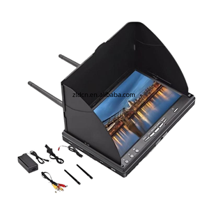 Pantalla LCD de mano de 7 pulgadas, 5,8G, DVR, con <span class=keywords><strong>control</strong></span> remoto de vídeo de recepción dual, ZLD, 2 unidades - Product Image 1