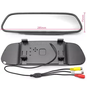 ЖК-монитор автомобиля Tft ЖК-монитор автомобиля 4,3 дюймов экран автомобиля зеркало заднего вида мини портативный цветной экран 4,3 дюймов 5 дюймов OEM