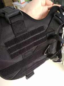 Tali kekang anjing layanan taktis, kekang latihan tidak menarik klip depan rompi anjing kerja reflektif kendali mudah - Product Image 6