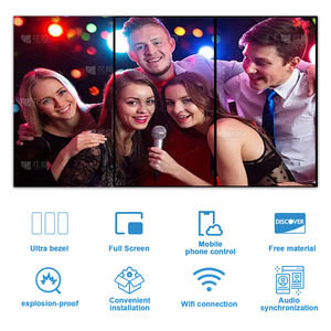 Veeluame Mur vidéo LCD mural intérieur avec prise en charge d'animations, construction robuste, CMS basé sur le cloud, anti-traces <span class=keywords><strong>de</strong></span> doigts - Product Image 4