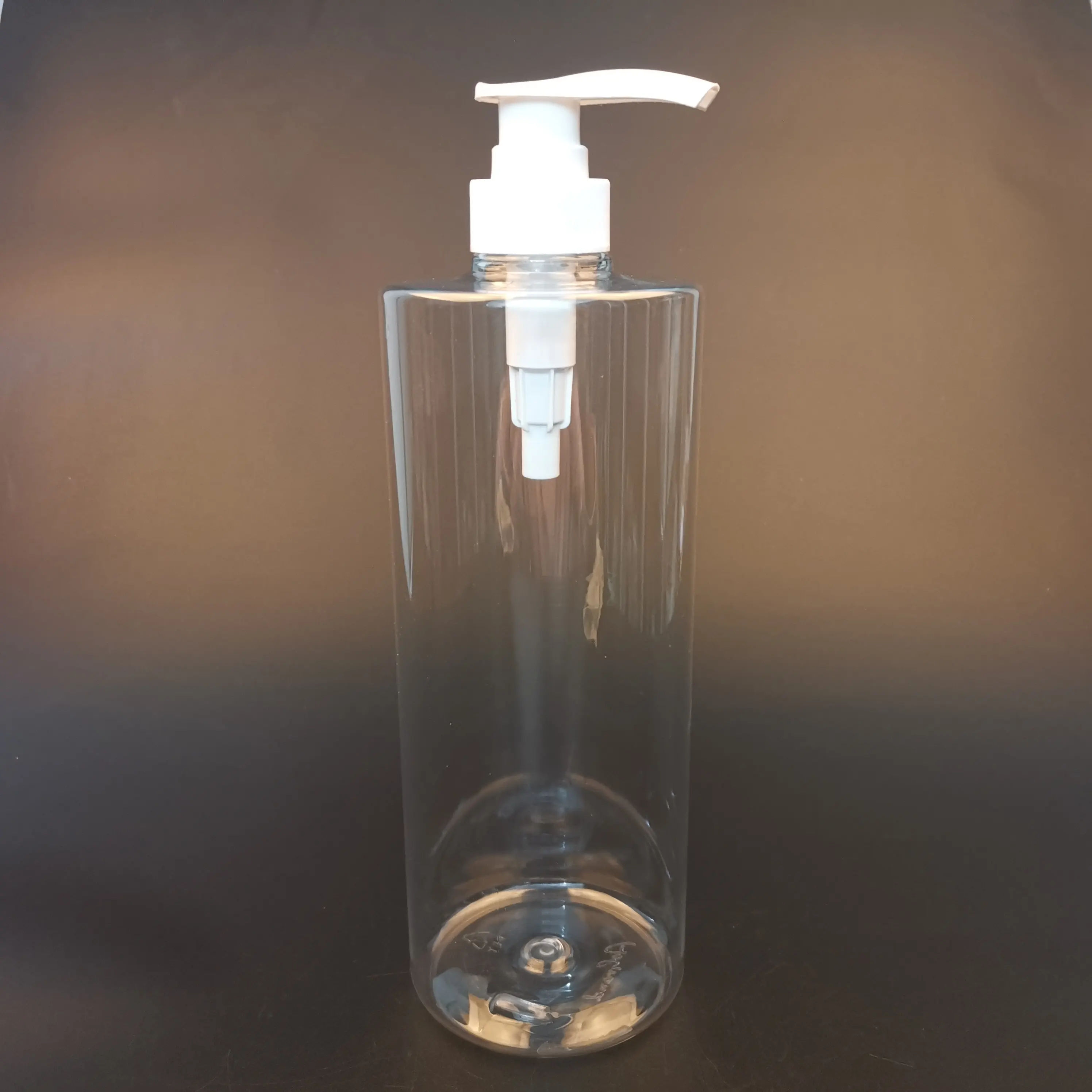 Garrafa transparente de plástico para pet, recipiente para shampoo, lavagem à mão, com bomba prensada, 1l, 1000ml