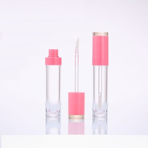 Tubi Vuoti per Lucidalabbra 8ml Rotondi Trasparenti Confezione per <span class=keywords><strong>Rossetto</strong></span> Liquido Nero Rosa Viola <span class=keywords><strong>Bianco</strong></span> Tubo per Lucidalabbra con Applicatore Trasparente - Product Image 3