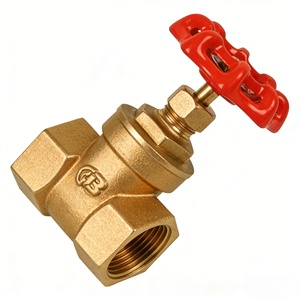 Vanne à opercule manuelle en bronze. Les filetages internes du volant sont adaptés aux conduites d'eau, d'huile et de gaz haute pression. - Product Image 2