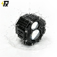 Phare avant LED double lentille PolestarLight JX-810 12-36V, résistant à la poussière et à l'eau, longue portée, large champ d'application, excellente dissipation thermique