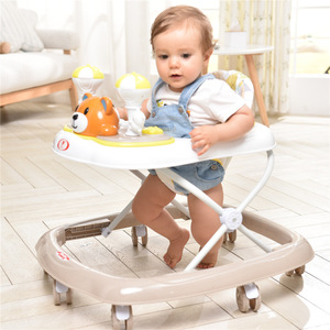 Marche-bébé pliable musical léger de haute qualité, personnalisé et pas cher, avec roues et siège - Product Image 1