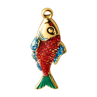 Pendentifs en acier inoxydable anti-goutte d'huile, animaux marins : baleine, tortue marine, poisson, étoile de mer, breloques DIY