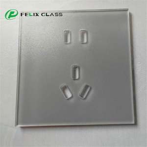 Switch Tempered Glass,Light Switch Touch Panel Glass,Electrical Wall Switches Glass - Product Image 1