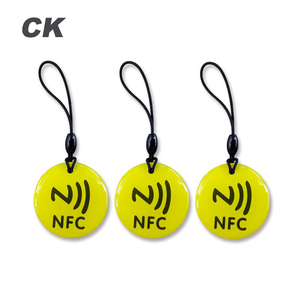 Tùy chỉnh Mini 13.56 MHz NFC Pet <span class=keywords><strong>PVC</strong></span> RFID Keychain không thấm nước <span class=keywords><strong>Epoxy</strong></span> thẻ nhựa <span class=keywords><strong>Tag</strong></span> cho thanh toán kiểm soát truy cập kim loại bền - Product Image 3