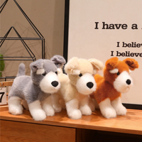 Jouets en peluche personnalisés pour chien Schnauzer, animaux en peluche doux et mignons, peluches OEM ODM, logo personnalisé, cadeau pour enfants, fabricant en gros