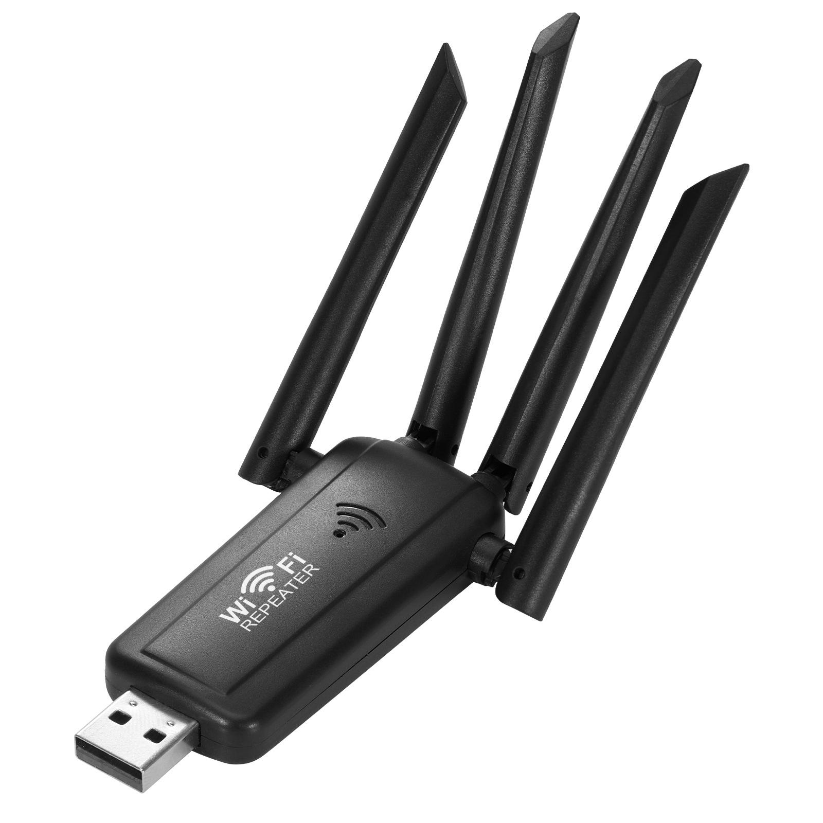 Répéteur d'antenne USB4 noir