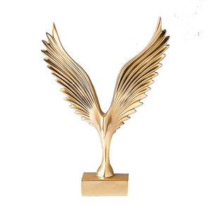 Ailes en résine abstraite — XRL, décoration d'aigle décoratif, style nordique pour bureau, hôtel, <span class=keywords><strong>club</strong></span>, art - Product Image 1