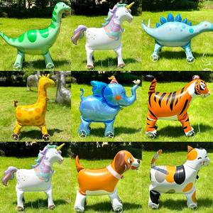 Nouveauté : Ballons en aluminium en forme d'animaux mignons (Licorne, Lapin, Éléphant, Chat, Chien) pour la décoration de fêtes d'anniversaire de bébé - Accessoires pour enfants - Product Image 4