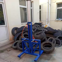 Machine de recyclage de déballage de bande de roulement de pneu
