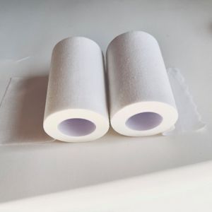 Cinta Protectora Deportiva de Algodón <span class=keywords><strong>para</strong></span> Fisioterapia, Parche Blanco con Diseño de Sierra <span class=keywords><strong>para</strong></span> Fijación de Muñeca, <span class=keywords><strong>Rodilla</strong></span>, Tobillo y Pierna - Product Image 5