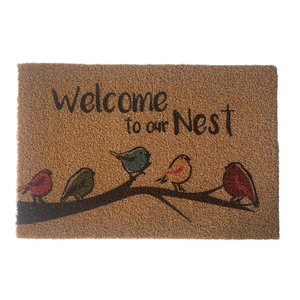 Tapis de porte moderne rayé en polypropylène antidérapant pour la maison et l'hôtel, tapis de sol doux avec fonction anti-poussière et anti-boue - Product Image 5