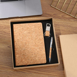 Set de Regalo Promocional Empresarial de Cuaderno de Cuero PU de Lujo 2025 con Logotipo Personalizado, Estuche para Tarjetas, Llavero y Bolígrafo con Impresión de Serigrafía Exquisita - Product Image 6