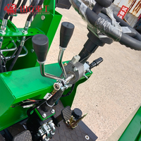 Hochleistungs-Ton-Mini-Radlader 4WD Hydraulischer Kleinlader für Landwirtschaft und Hofarbeit