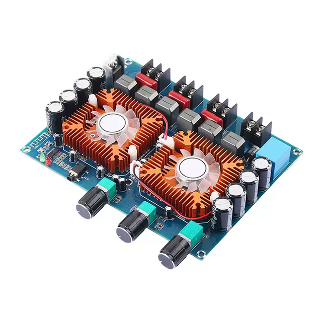 TDA7498E 2.1CH Digital Power Amplifier Board, 160W*2 + 220W High Power Home Audio Amp with Subwoofer