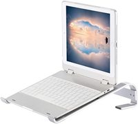 Support portable détachable en aluminium pour ordinateur portable, prix d'usine, support ergonomique en métal pour MacBook