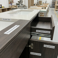 Armoire de cuisine moderne sur mesure ZP-KC-110 - Fournisseur OEM professionnel