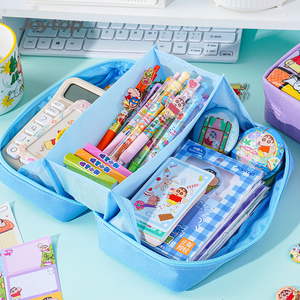 Joytop Vente en gros Personnalisé 102628 <span class=keywords><strong>Crayon</strong></span> Comic Series Trousse à crayons <span class=keywords><strong>3D</strong></span> avec séparateur, Sac de rangement mignon à thème anime pour enfants et étudiants, Fournitures scolaires - Product Image 3