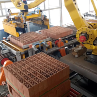 Robot manipulateur de pose de carreaux de premier ordre, système intelligent de chargement et de déchargement pour briques rouges en argile frittée BRICKMAC NJBM