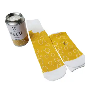Cmax-Conjunto de regalo personalizado, moda de embalaje, calcetines de cerveza, servicios de diseño, novedad
