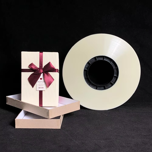 高透明耐熱PETホットメルトテープ 自動・半自動硬質ボックスコーナー貼り付け用 強粘着PETテープ - Product Image 2