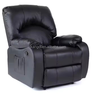 Fauteuil inclinable électrique et manuel moderne en cuir, pivotant, avec <span class=keywords><strong>repose</strong></span>-pieds et fonction bascule, idéal pour personnes âgées, hôtels, maisons et bureaux - Product Image 4