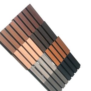 Estilo europeo 219x26mm impermeable estriado exterior decorar Panel <span class=keywords><strong>de</strong></span> pared <span class=keywords><strong>madera</strong></span> plástico compuesto WPC Panel <span class=keywords><strong>de</strong></span> revestimiento <span class=keywords><strong>de</strong></span> pared - Product Image 4